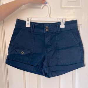 Time and Tru Denim Color Cargo Shorts